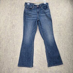 Signature By Levi Strauss Mid Rise Bootcut Jeans Blue Denim W29 L30 Cotton Blend